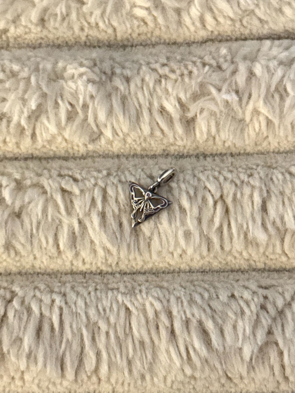Pandora Silver Butterfly Charm Pendant